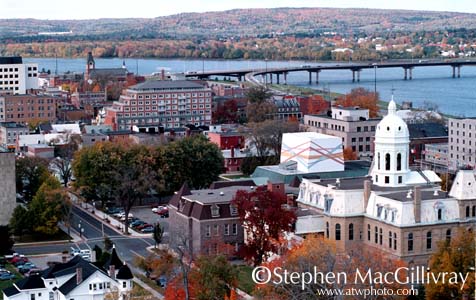 Aerial View of Fredericton