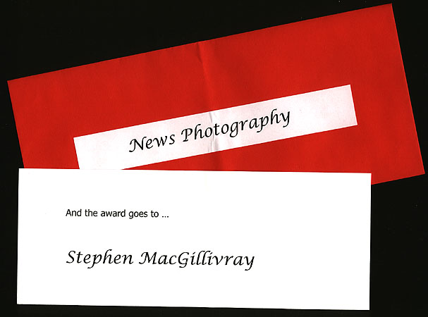 The winner is...
